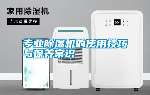 專業(yè)除濕機的使用技巧與保養(yǎng)常識