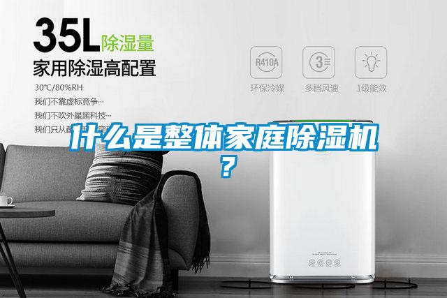 什么是整體家庭除濕機(jī)？