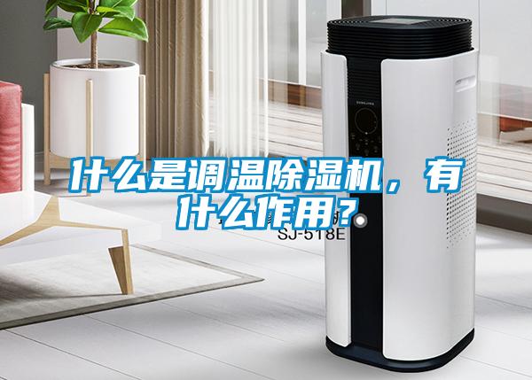 什么是調溫除濕機，有什么作用？