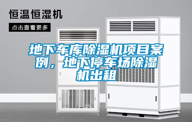 地下車庫除濕機項目案例，地下停車場除濕機出租