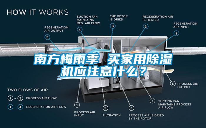 南方梅雨季 買家用除濕機應(yīng)注意什么？