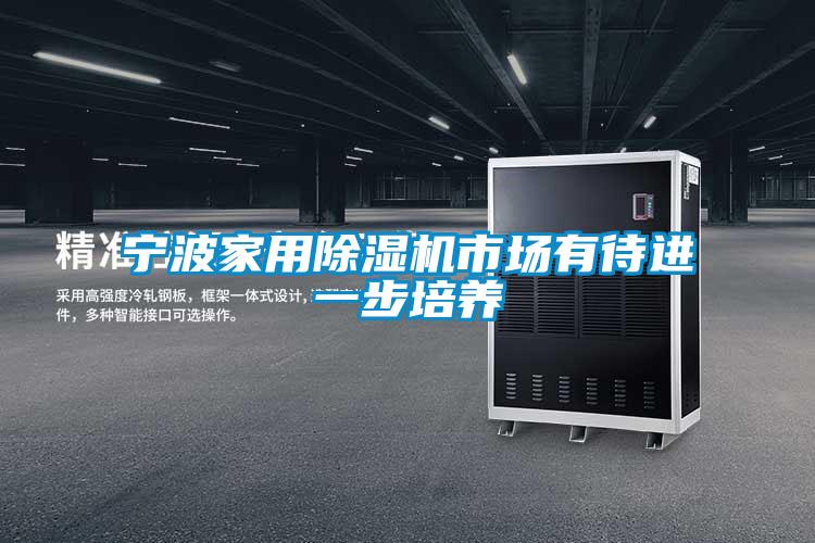 寧波家用除濕機市場有待進一步培養