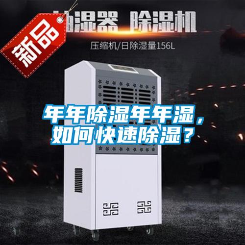年年除濕年年濕，如何快速除濕？