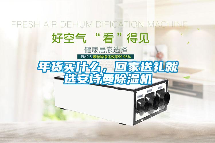 年貨買什么，回家送禮就選安詩曼除濕機