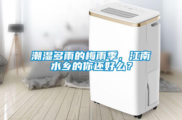 潮濕多雨的梅雨季，江南水鄉的你還好么？