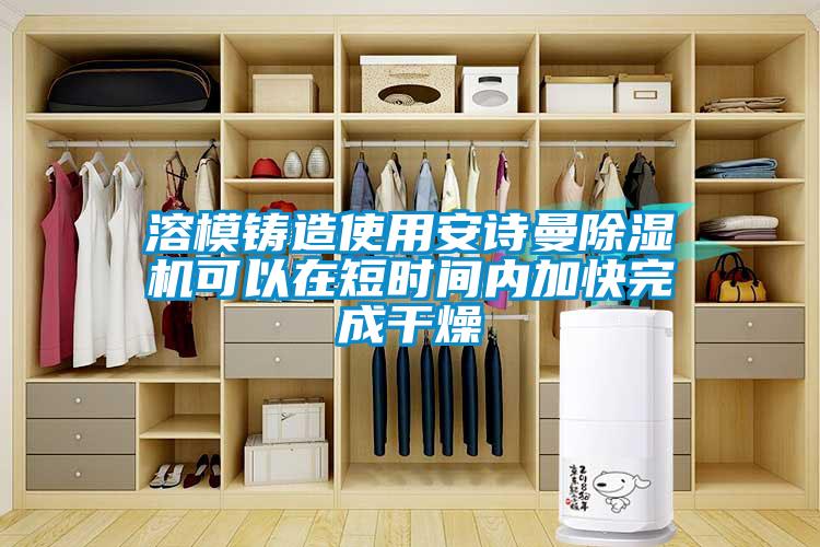 溶模鑄造使用安詩曼除濕機可以在短時間內加快完成干燥