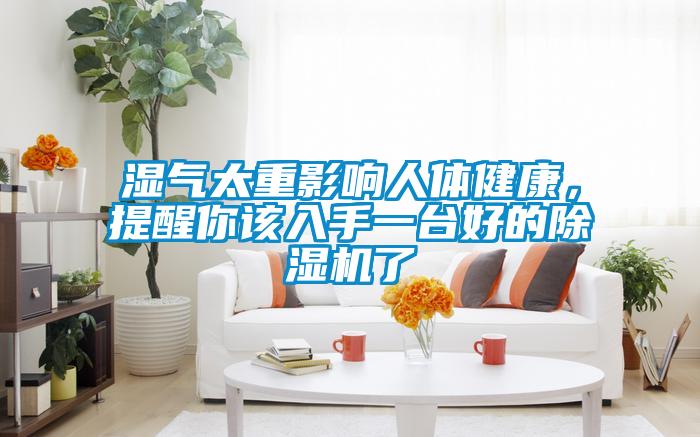 濕氣太重影響人體健康，提醒你該入手一臺好的除濕機(jī)了