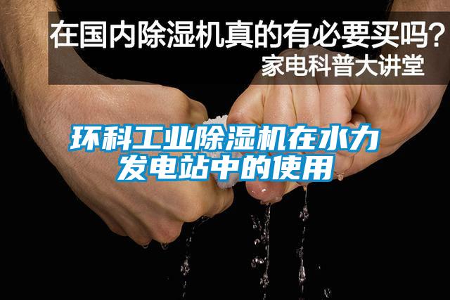 環(huán)科工業(yè)除濕機在水力發(fā)電站中的使用