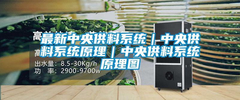 最新中央供料系統｜中央供料系統原理｜中央供料系統原理圖