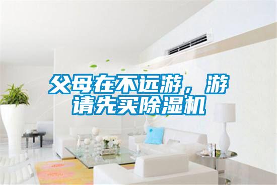 父母在不遠(yuǎn)游，游請(qǐng)先買除濕機(jī)