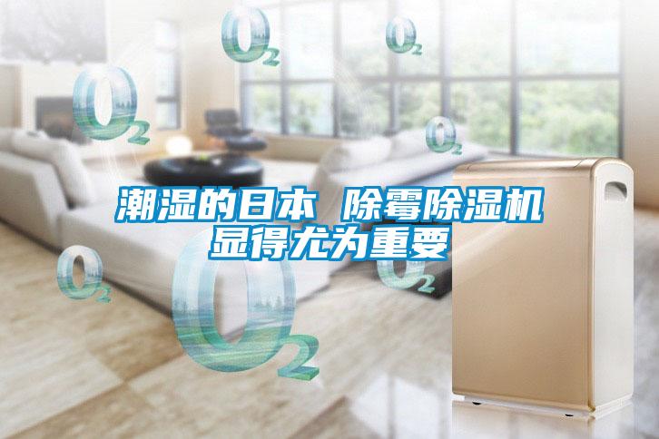 潮濕的日本 除霉除濕機顯得尤為重要