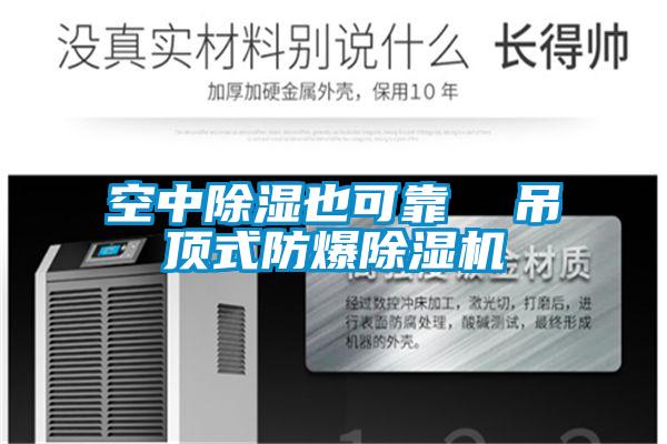 空中除濕也可靠  吊頂式防爆除濕機