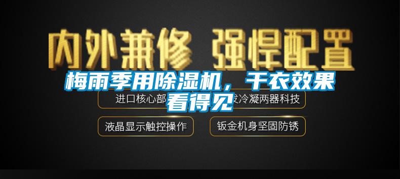 梅雨季用除濕機(jī)，干衣效果看得見