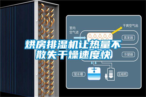 烘房排濕機(jī)讓熱量不散失干燥速度快