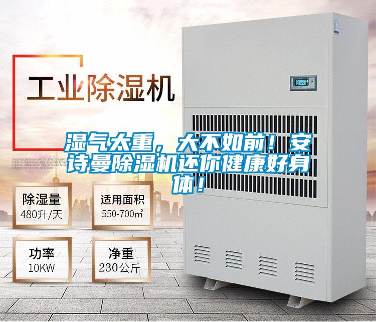 濕氣太重，大不如前！安詩曼除濕機還你健康好身體！
