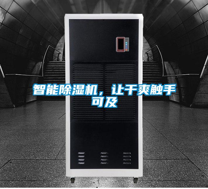 智能除濕機，讓干爽觸手可及