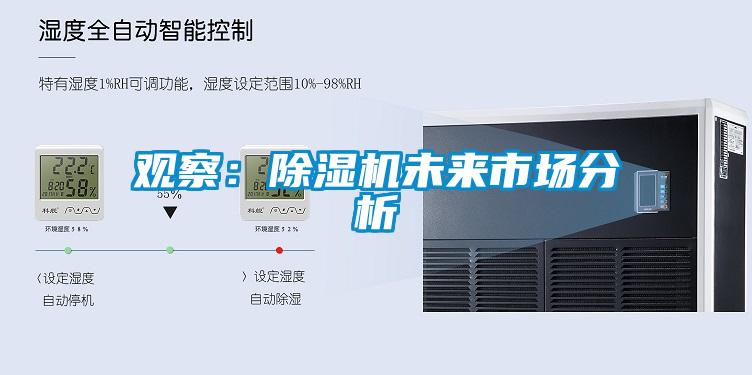 觀察：除濕機(jī)未來市場分析