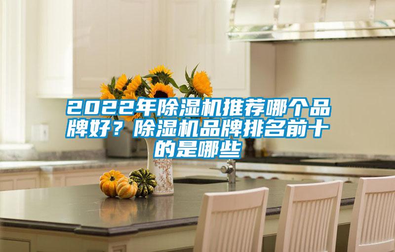 2022年除濕機(jī)推薦哪個品牌好？除濕機(jī)品牌排名前十的是哪些
