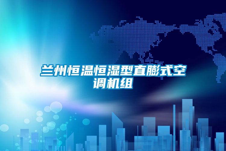 蘭州恒溫恒濕型直膨式空調(diào)機組