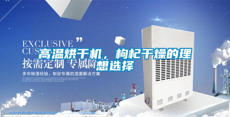 高溫烘干機，枸杞干燥的理想選擇