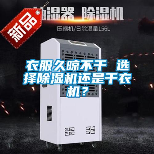衣服久晾不干 選擇除濕機還是干衣機？
