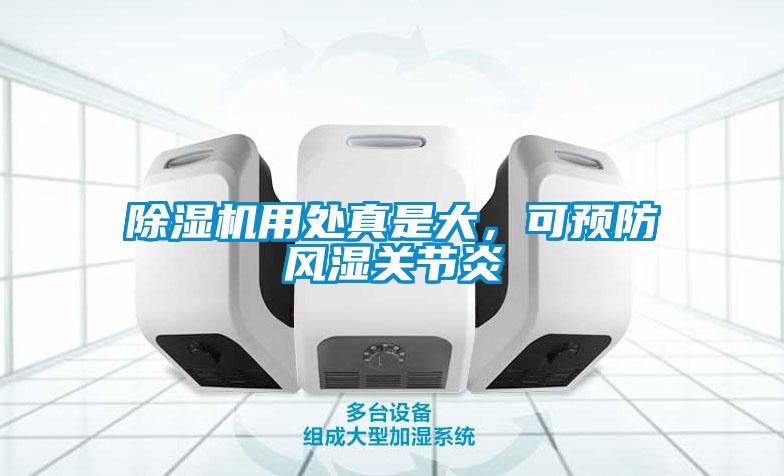 除濕機用處真是大，可預防風濕關節炎