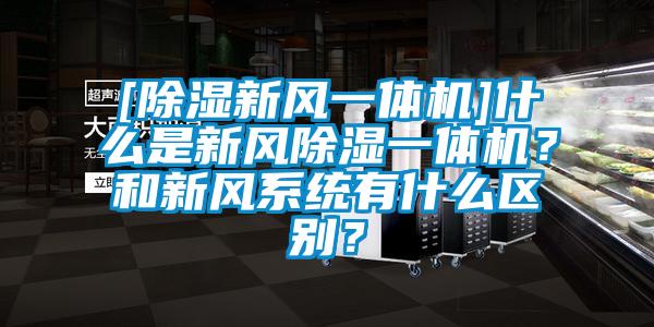 [除濕新風(fēng)一體機(jī)]什么是新風(fēng)除濕一體機(jī)？和新風(fēng)系統(tǒng)有什么區(qū)別？