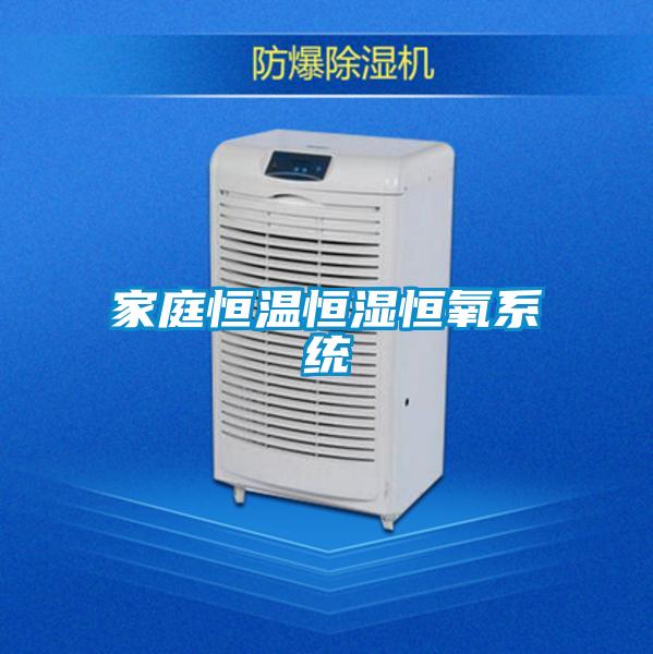 家庭恒溫恒濕恒氧系統