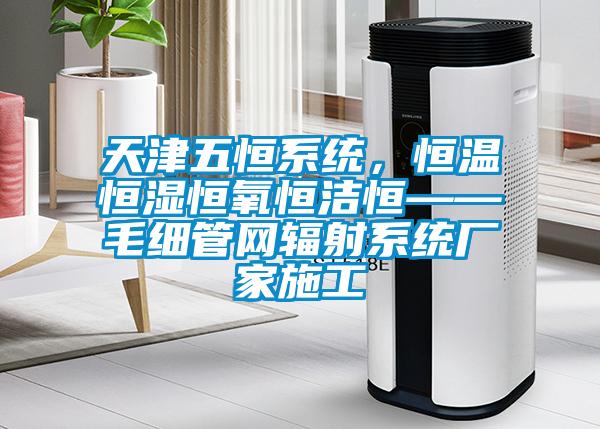 天津五恒系統(tǒng)，恒溫恒濕恒氧恒潔恒——毛細(xì)管網(wǎng)輻射系統(tǒng)廠(chǎng)家施工