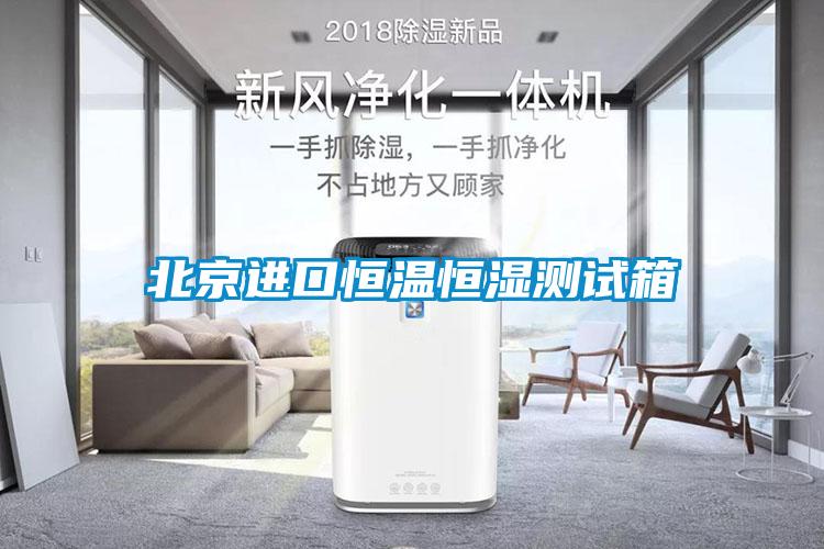 北京進(jìn)口恒溫恒濕測試箱