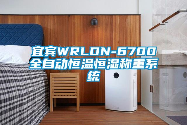 宜賓WRLDN-6700全自動恒溫恒濕稱重系統