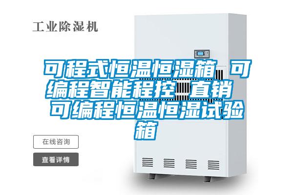可程式恒溫恒濕箱 可編程智能程控 直銷 可編程恒溫恒濕試驗(yàn)箱