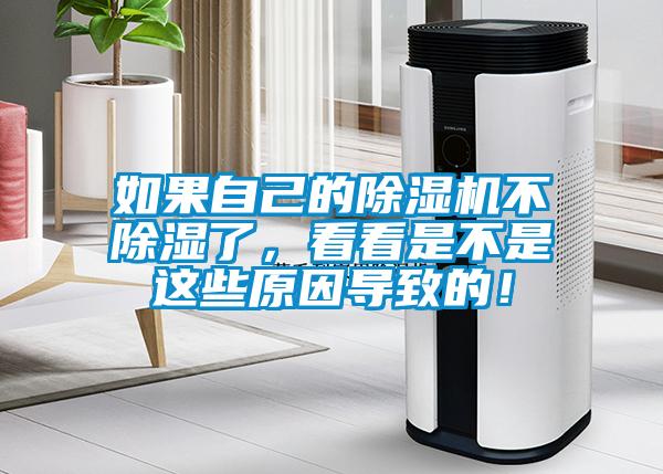 如果自己的除濕機不除濕了，看看是不是這些原因?qū)е碌模?/></p>
						    <p style=