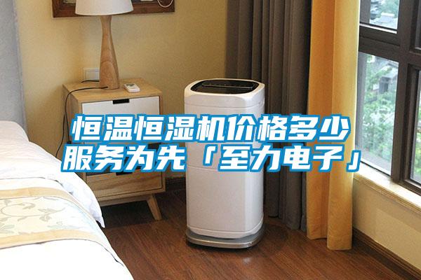 恒溫恒濕機價格多少服務(wù)為先「至力電子」