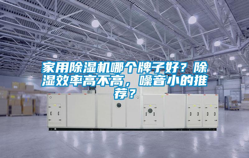 家用除濕機(jī)哪個(gè)牌子好？除濕效率高不高，噪音小的推薦？