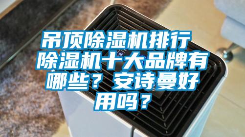吊頂除濕機(jī)排行 除濕機(jī)十大品牌有哪些？安詩(shī)曼好用嗎？