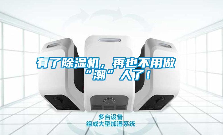 有了除濕機，再也不用做“潮”人了！