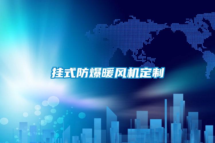 掛式防爆暖風機定制