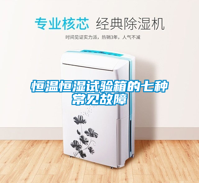 恒溫恒濕試驗(yàn)箱的七種常見(jiàn)故障