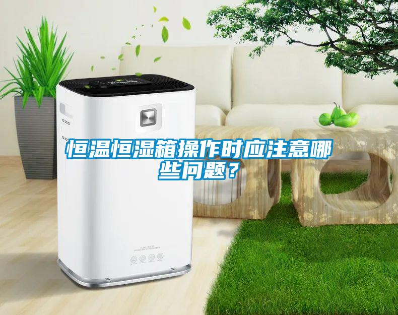 恒溫恒濕箱操作時應(yīng)注意哪些問題？