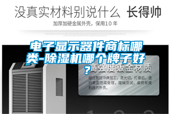 電子顯示器件商標(biāo)哪類-除濕機(jī)哪個(gè)牌子好？
