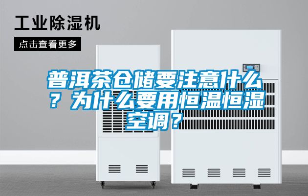 普洱茶倉(cāng)儲(chǔ)要注意什么？為什么要用恒溫恒濕空調(diào)？