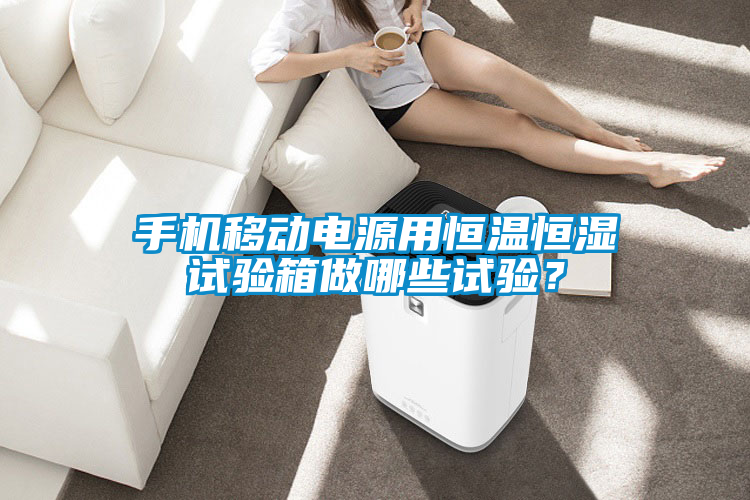 手機(jī)移動電源用恒溫恒濕試驗箱做哪些試驗？