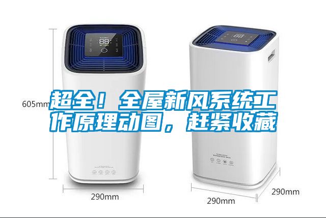 超全！全屋新風系統工作原理動圖，趕緊收藏