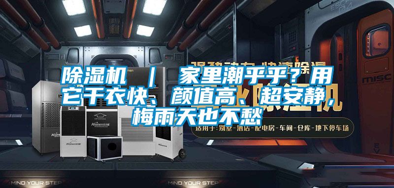 除濕機 ｜ 家里潮乎乎？用它干衣快、顏值高、超安靜，梅雨天也不愁