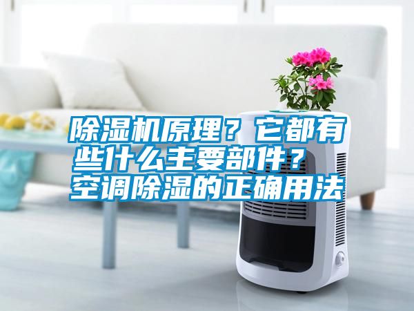 除濕機原理？它都有些什么主要部件？ 空調除濕的正確用法