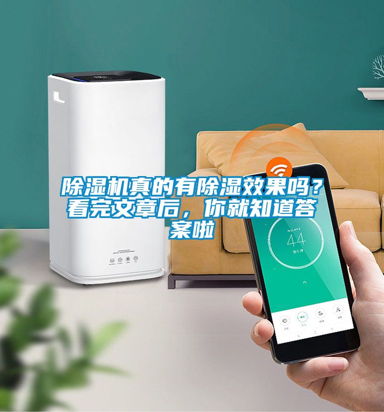 除濕機(jī)真的有除濕效果嗎？看完文章后，你就知道答案啦