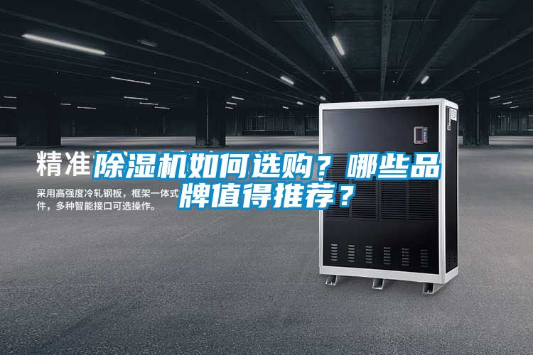 除濕機如何選購？哪些品牌值得推薦？