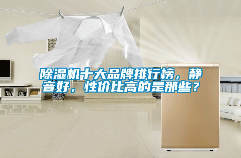 除濕機十大品牌排行榜，靜音好，性價比高的是那些？