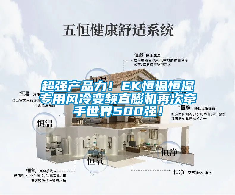 超強(qiáng)產(chǎn)品力！EK恒溫恒濕專用風(fēng)冷變頻直膨機(jī)再次牽手世界500強(qiáng)！
